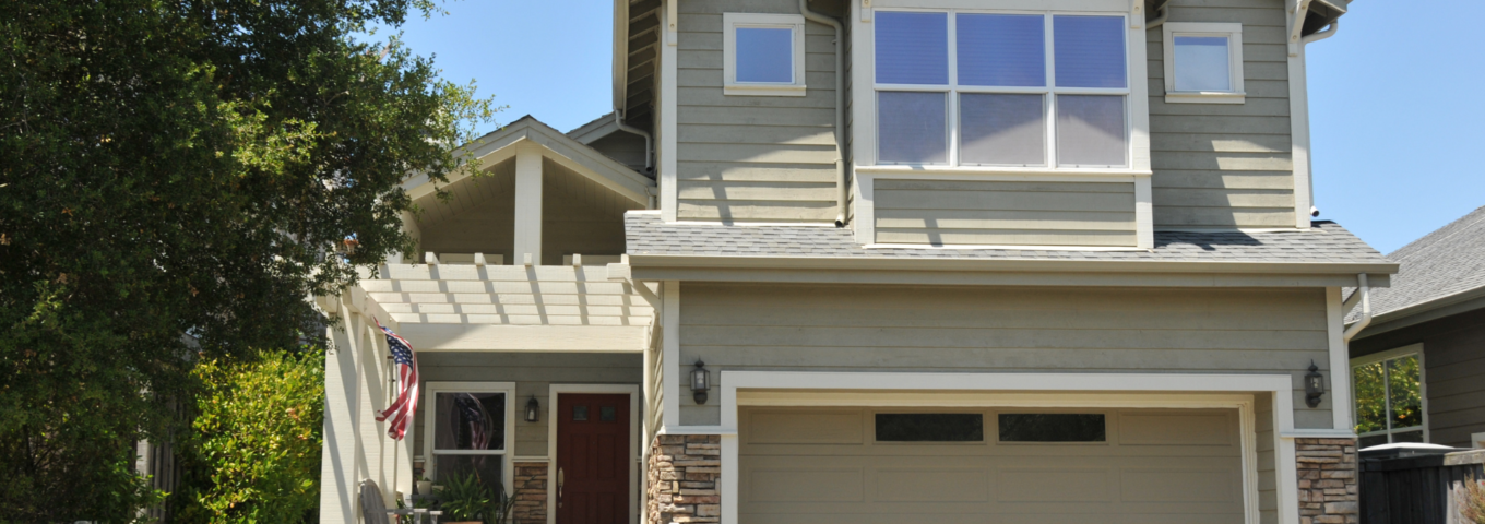Two story Nashville home after a new mini-split ac installation was performed by Right Time HVAC