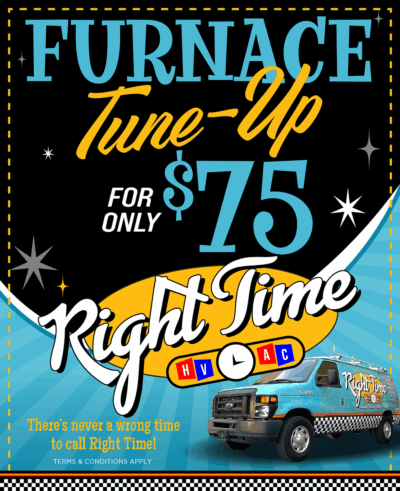 Count on Right Time for the most comprehensive furnace repair and tune-up service